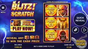 Slot Online Blitz Scratch Cuan 20 Goresan Cepat